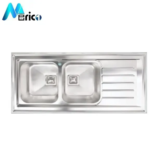 سینک اخوان کد 507s روکار دو لگنه